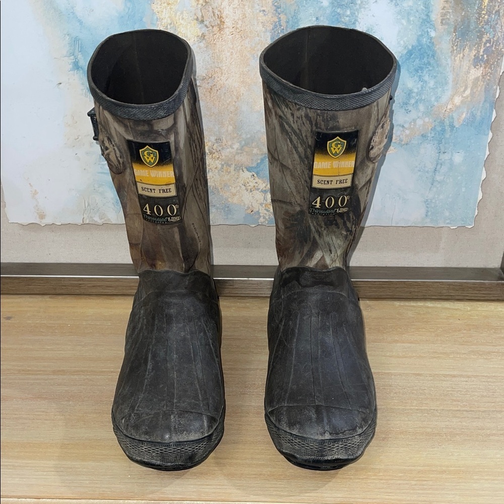 Game Winner Men's Camouflage Rain & Snow Boots